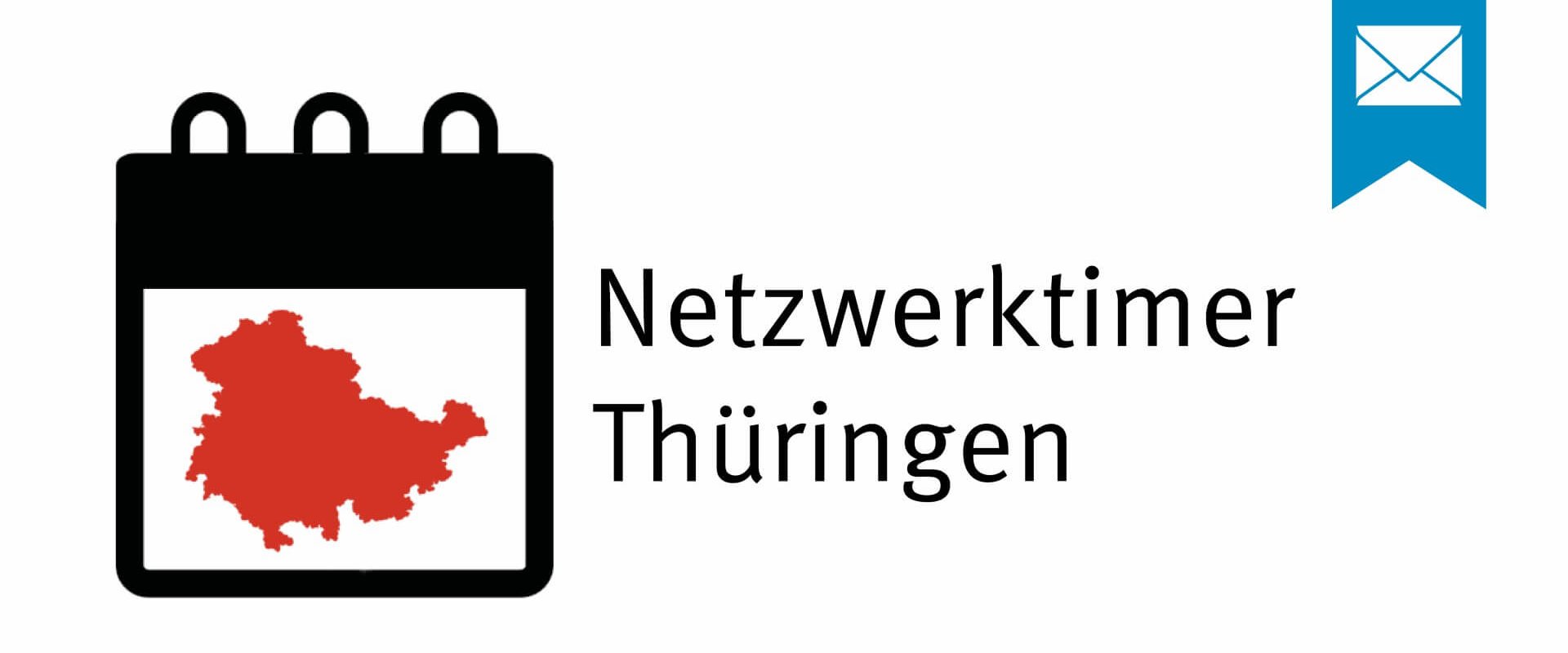 Kalender mit der Landkarte Thüringen statt Kacheln für die Tage, Netzwerktimer Thüringen