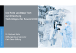 Die Rolle von Deep Tech zur Erreichung Technologischer Souveränität