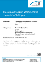 Potentialanalyse zum Wachstumsfeld „Keramik“ in Thüringen