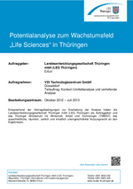 Potentialanalyse zum Wachstumsfeld „Life Sciences“ in Thüringen – Teilbericht VDI